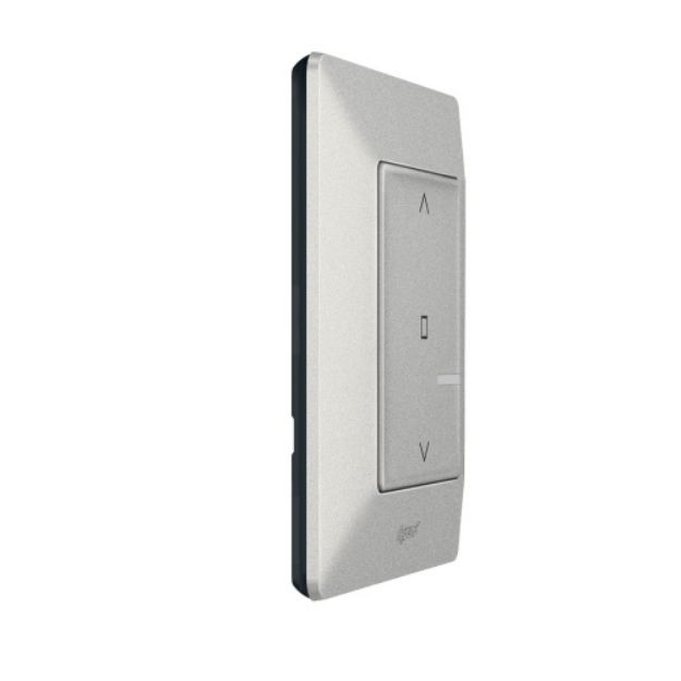 Imagem de Interruptor de estores sem fios alumínio Valena Life with Netatmo